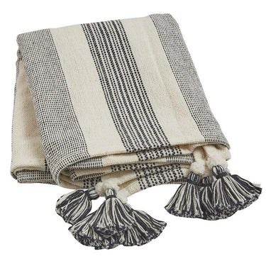 Raven Stripe Throw - Park Designs - The Fox Decor